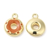 Alloy Enamel Charms ENAM-D050-11G-2