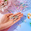 120Pcs 12 Colors Two Tone Handmade Polymer Clay Simulation Chocolate Stick CLAY-TA0001-43-6