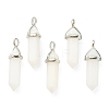 Natural White Jade Pendants G-M378-01P-A12-5