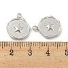 Non-Tarnish 304 Stainless Steel Pendants STAS-A099-07P-3