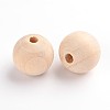 Unfinished Natural Wood Beads X-WOOD-S651-16mm-LF-2