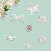 180Pcs 15 Styles Acrylic Beads OACR-PA0001-11-7
