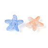 Frosted Glass Beads FGLA-T005-01M-2