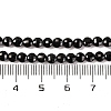 Natural Black Spinel Beads Strands G-F770-B01-01-5