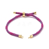 Nylon Cord Silder Bracelets MAK-C003-01G-5