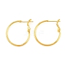 Brass Hoop Earrings KK-I665-26A-G-1