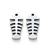 Tarnish Resistant 304 Stainless Steel Pendants X-STAS-N092-80-2
