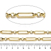 Ion Plating(IP) 304 Stainless Steel Oval Link Chains CHS-G039-07G-2