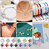 78Pcs 13 Colors Alloy Enamel Beads FIND-PH0026-52-5