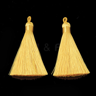 Polyester Tassel Big Pendants Decoration AJEW-S059-16-1