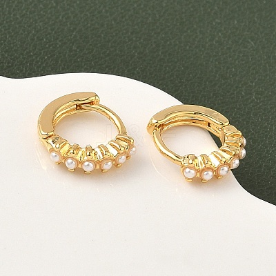 Brass Hoop Earrings EJEW-D337-14B-G-1