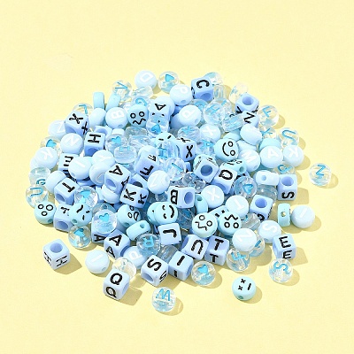 200Pcs Acrylic Beads SACR-FS0001-31-1