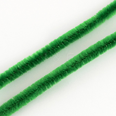 Round Pipe Cleaner Chenille Stick X-AJEW-S007-02-1