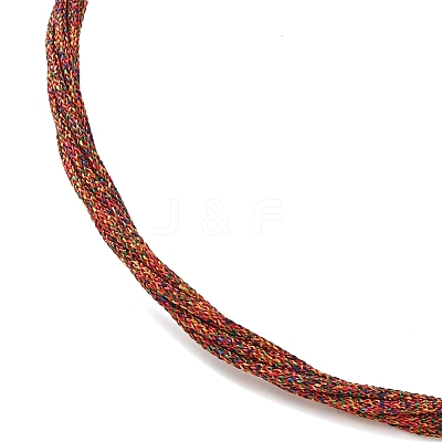 Women's Polyester Bracelets BJEW-P394-04G-M-1
