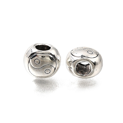 Tibetan Style Alloy Beads AL-CBA3B63-13AS-1