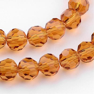 Transparent Glass Bead Strands GLAA-G013-4mm-65-1