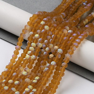 Transparent Glass Beads Strands LS-EGLA-A044-T4mm-MB02-1