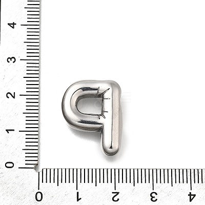 304 Stainless Steel Pendants STAS-S166-01P-16-1