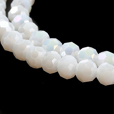 Opaque Glass Beads Stands EGLA-A035-P4mm-B01-1