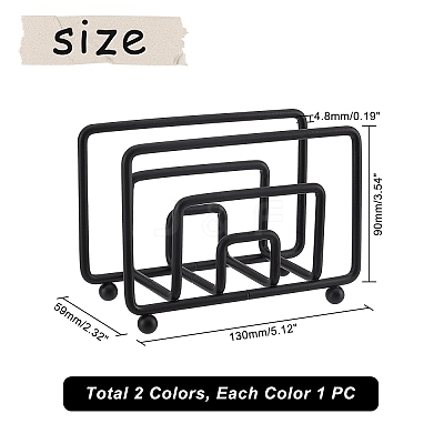 2Pcs 2 Colors Paper Towel Holder DJEW-UN0001-01-1