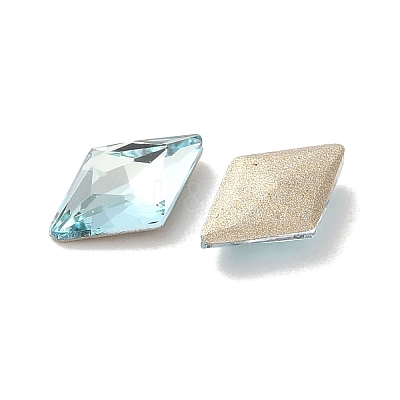 Glass Rhinestone Cabochons RGLA-P037-05A-D202-1