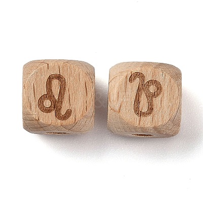 Natural Wood Constellation Beads LS-WOOD-M002-05-1