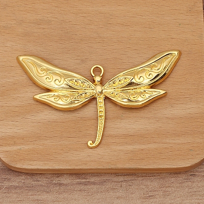 Dragonfly Alloy Pendants PW-WG3FE5A-02-1