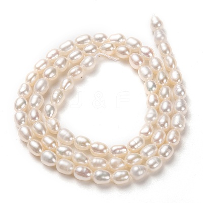 Natural Cultured Freshwater Pearl Beads Strands PEAR-L033-59-1