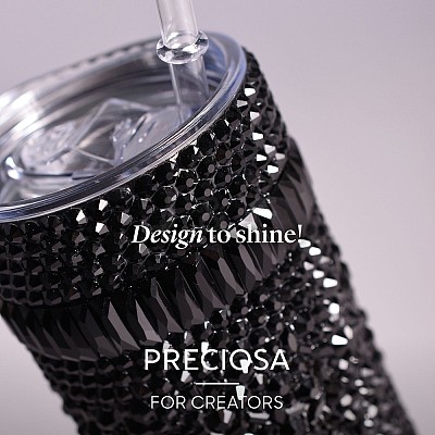Preciosa® MAXIMA Crystal No Hotfix Flatback Stones Y-PRC-NSS8-70530-1