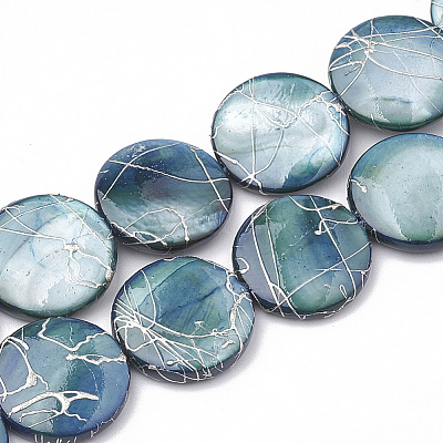 Freshwater Shell Beads Strands X-SHEL-N020-2-02B-1