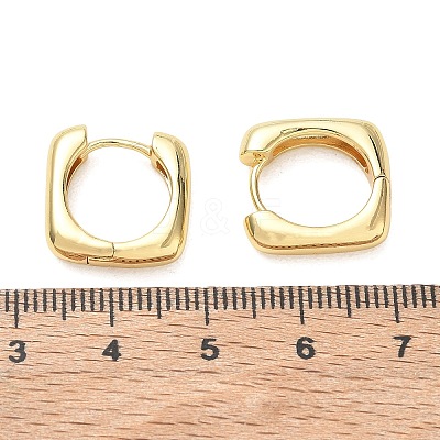 Brass Hoop Earrings KK-CBA30C7-34G-1