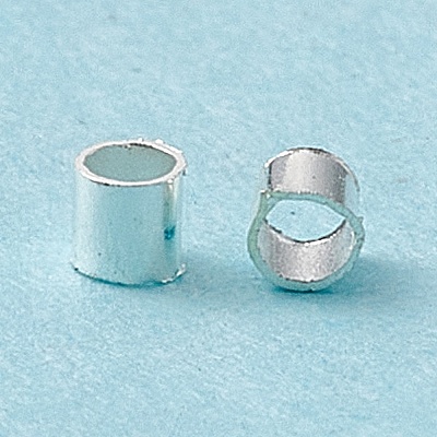 Brass Crimp Beads KK-R077-1.5mm-S-1
