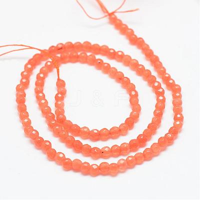 Natural Agate Bead Strands G-R344-3mm-37-1
