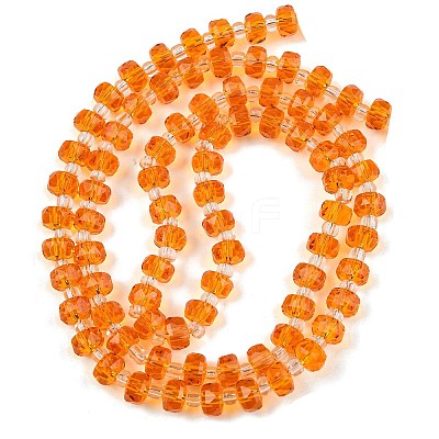 Transparent Glass Beads Strands GLAA-P076-01A-06-1