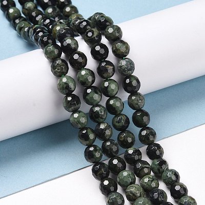 Natural Kambaba Jasper Beads Strands G-E571-04A-1