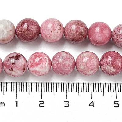 Natural Rhodonite Beads Strands G-P544-A02-03-1