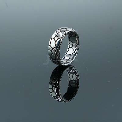 Retro 304 Stainless Steel Finger Rings for Unisex WGBFD20-01-1