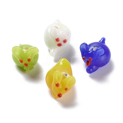 Handmade Lampwork Beads LAMP-F020-14-1