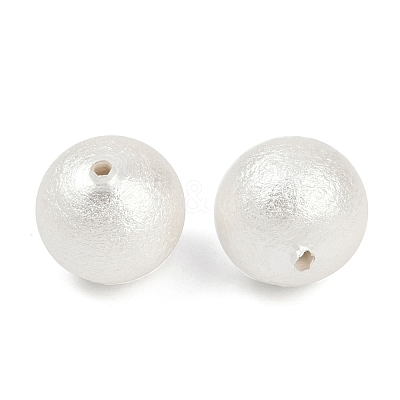 Compressed Cotton Pearl Beads X-WOVE-V001-A01-10mm-1