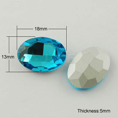 Glass Pointed Back Rhinestone RGLA-Q012-12-1
