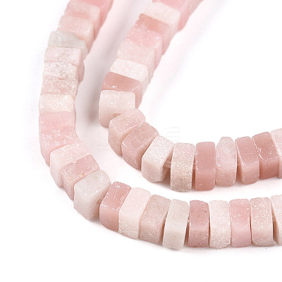 Natural Pink Opal Beads Strands G-T140-49C-1