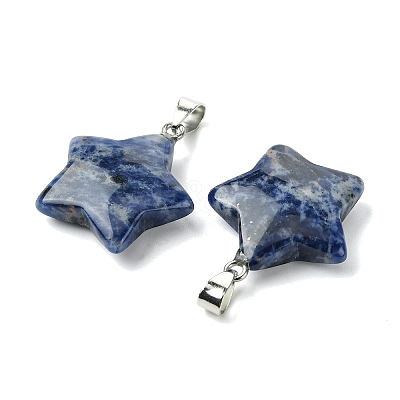 Natural Sodalite Pendants GG-K002-10D-1