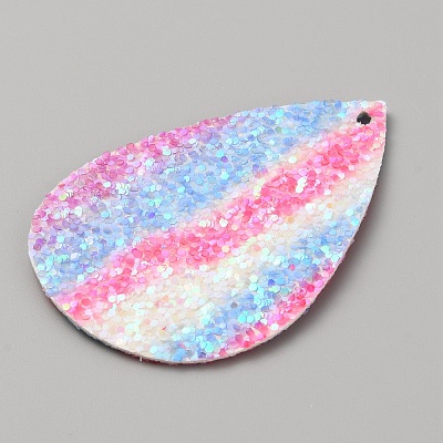 Imitation Leather Big Pendants FIND-TAC0008-58D-1