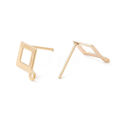 201 Stainless Steel Stud Earring Findings X-STAS-P308-10G-1