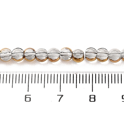 Electroplate Glass Beads Strands LS-EGLA-A040-01E-1
