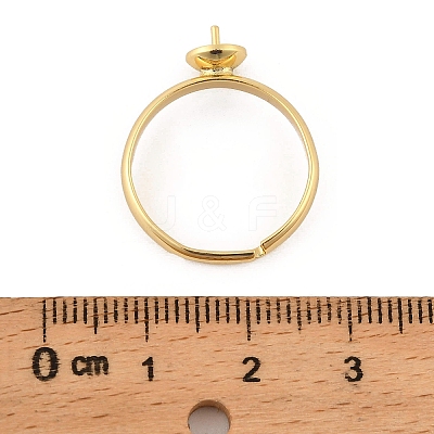 Brass Adjustable Ring Settings KK-A272-01B-G-1