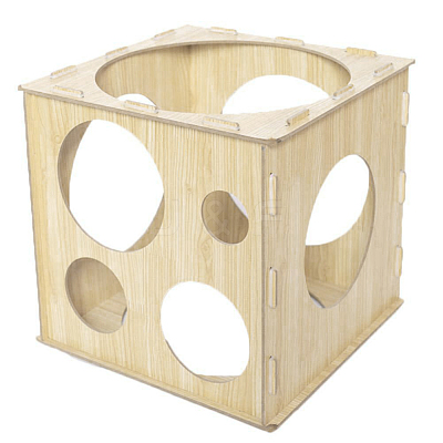 9 Holes Balloon Sizer Boxes TOOL-WH0080-75-1