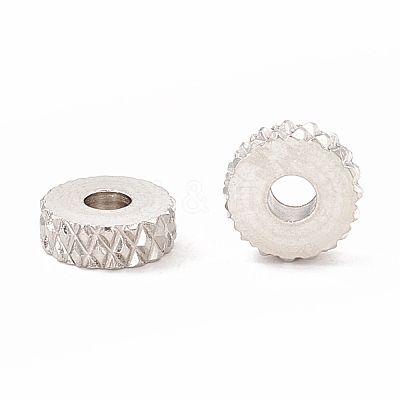 Non-Tarnish 201 Stainless Steel Spacer Beads STAS-A057-25B-P-1