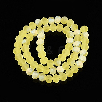 Transparent Glass Beads Strands LS-EGLA-A044-T8mm-MB29-1