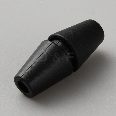 Plastic Clasps LS-FIND-WH0519-45B-02-1